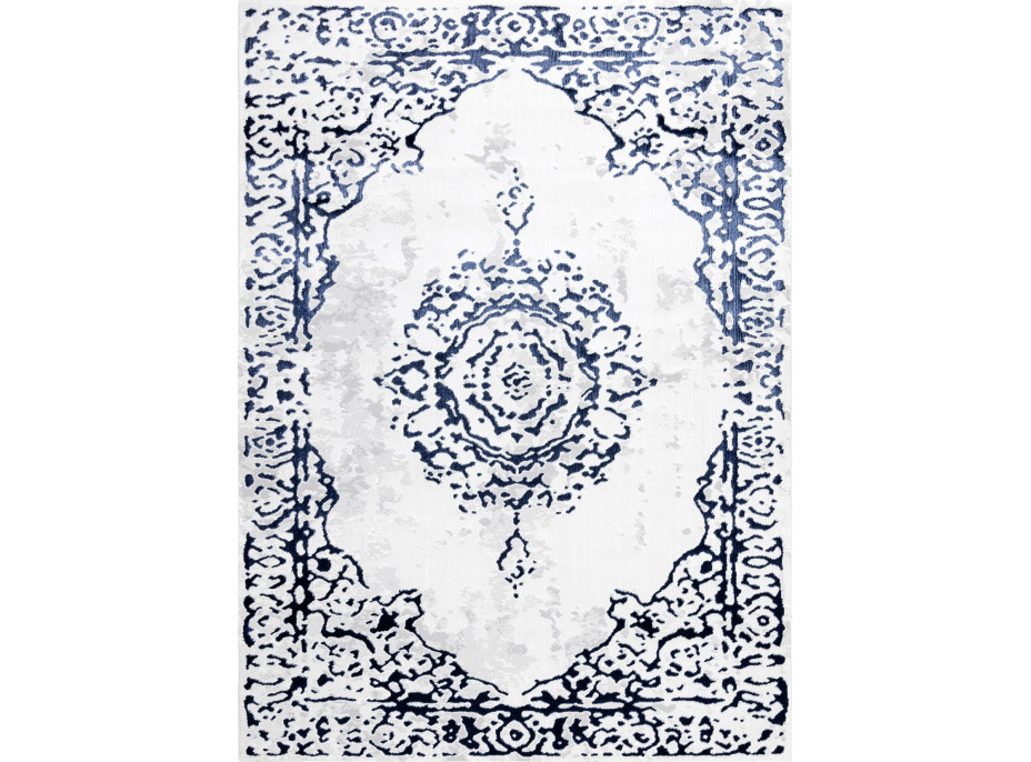Kusový koberec Allure 1961 white/blue