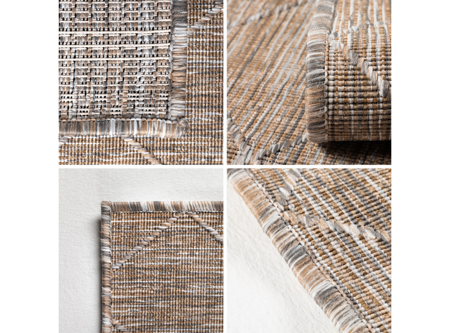 Kusový koberec Zagora 4512 Beige – na ven i na doma