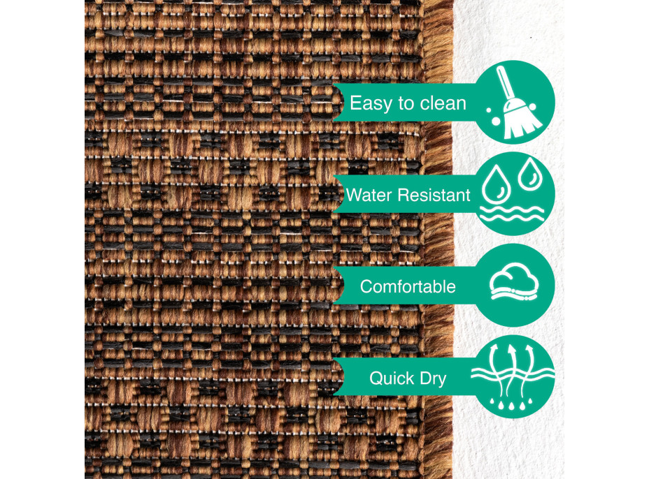 Kusový koberec Zagora 4513 Copper – na ven i na doma