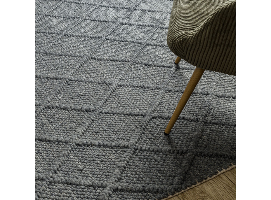 Kusový koberec Tahar 99001K antra