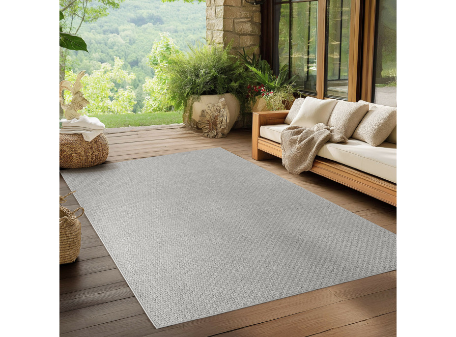 Kusový koberec Ibiza 1901 grey - na ven i na doma