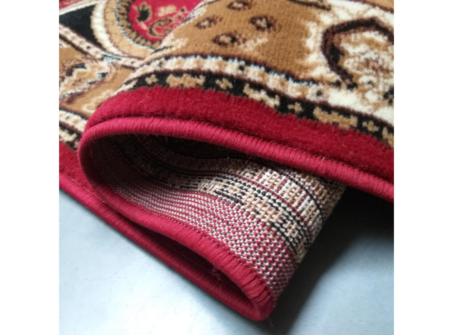 Běhoun Bayan - červený, 100x150 cm