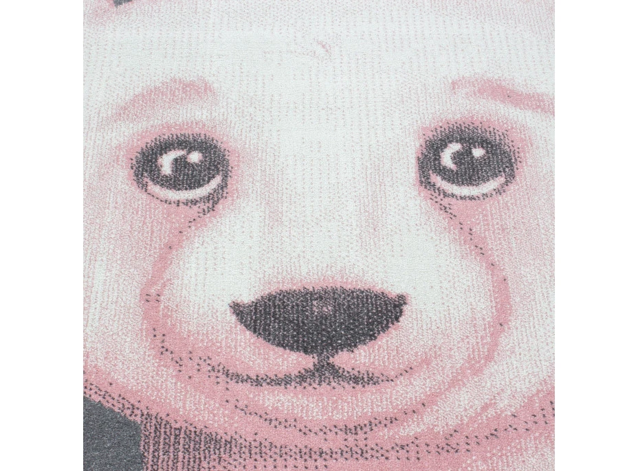 Dětský kusový koberec Bambi 810 pink