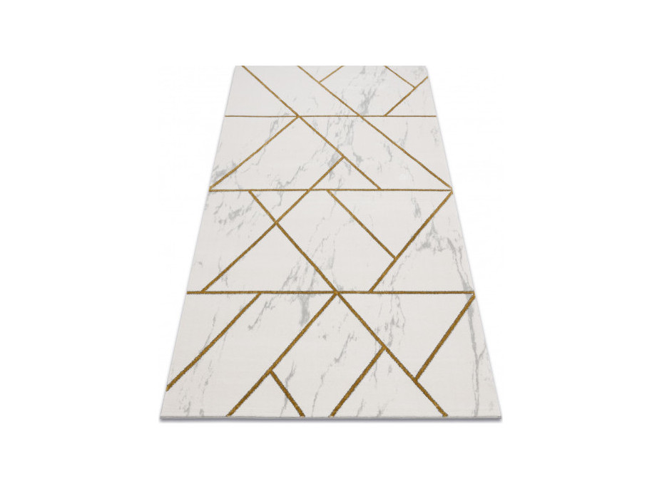 Kusový koberec Emerald geometric 1012 cream and gold